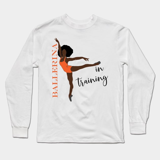 Ballerina in training Long Sleeve T-Shirt by Cargoprints